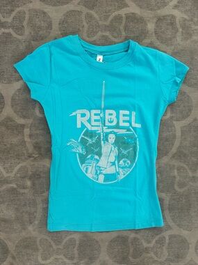Star Wars 'REBEL' turquoise Tee
